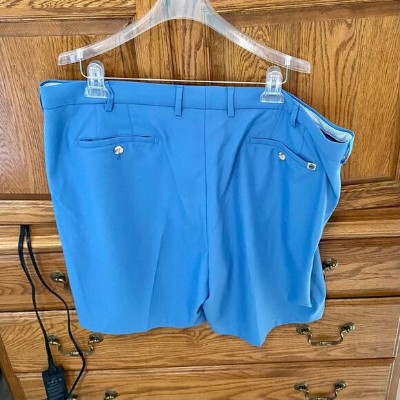 Peter Millar Stealth Performance Shorts Light Blue Size 42 Sold Out Online - Picture 6 of 12